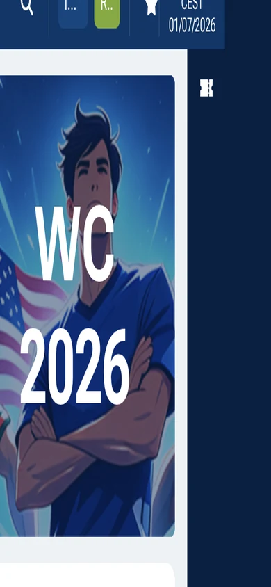 1xBet mobile website — FIFA World Cup 2026 promotion (WC 2026)